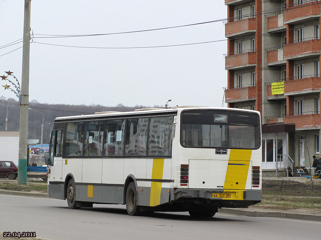 Пензенская область, Van Hool A600 № АХ 127 58