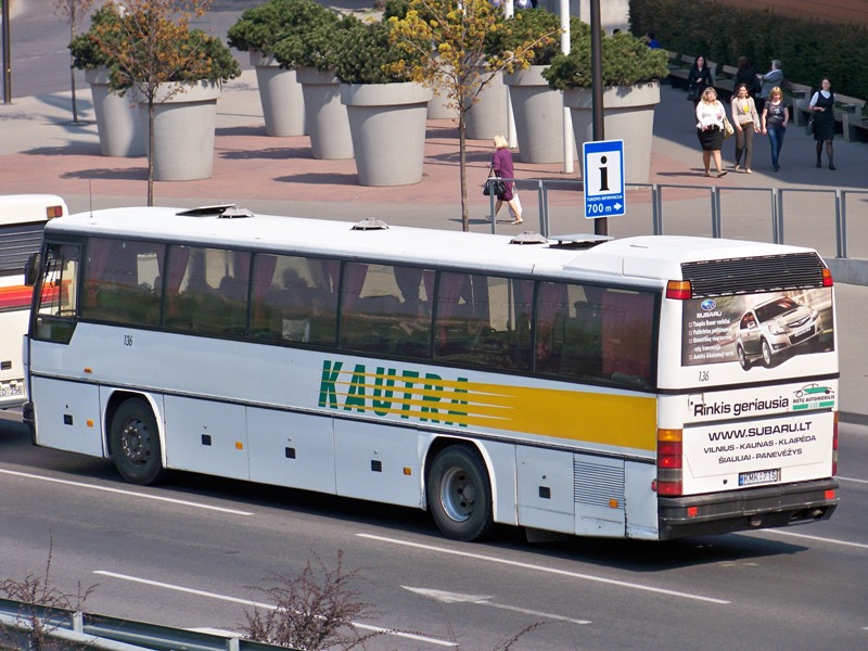 Литва, Neoplan N316Ü Transliner № 136