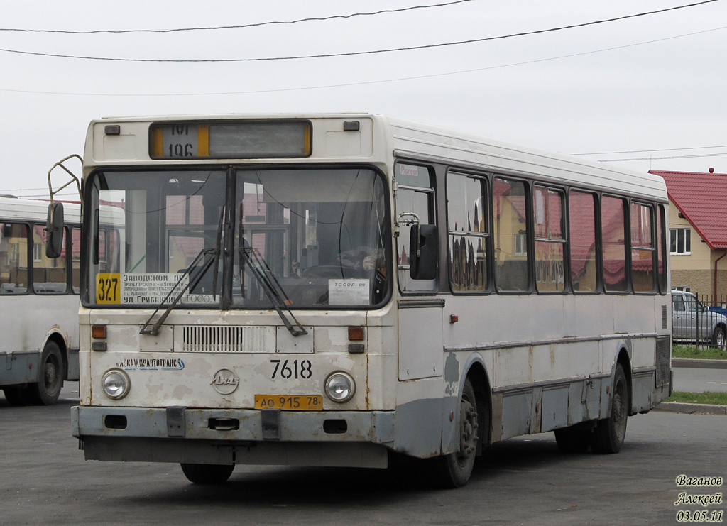 Санкт-Петербург, ЛиАЗ-5256.25 № 7618