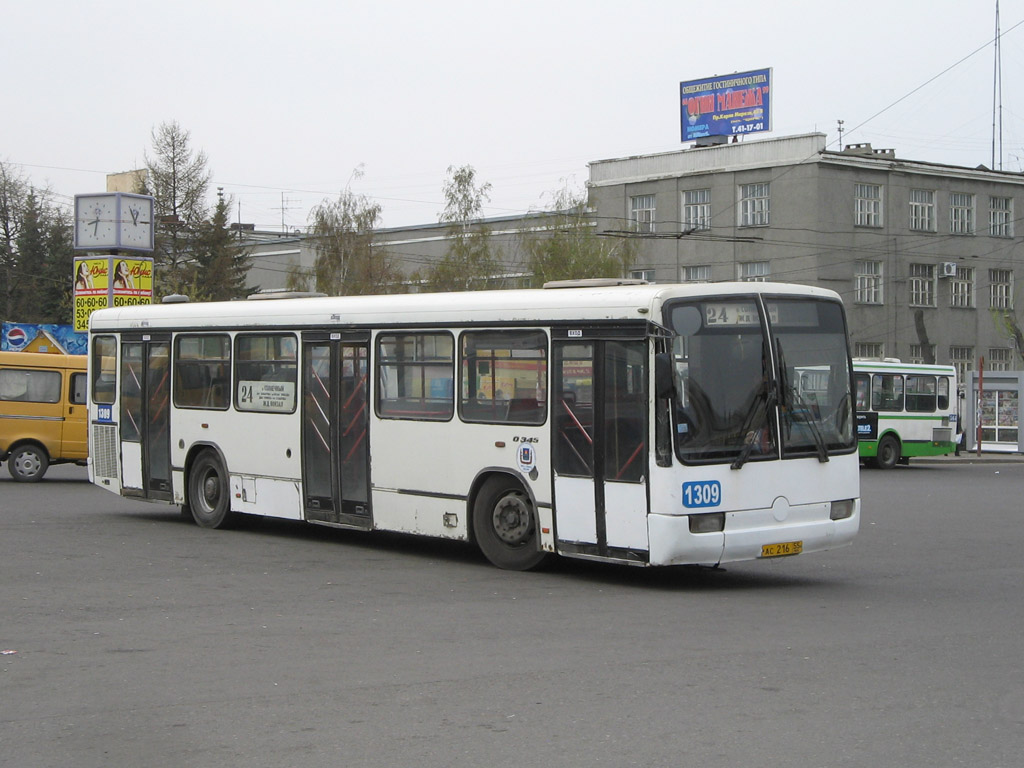 Омская область, Mercedes-Benz O345 № 1309