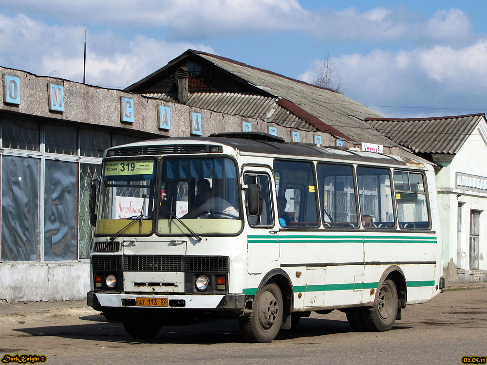 Nizhegorodskaya region, PAZ-3205-110 № АТ 113 52