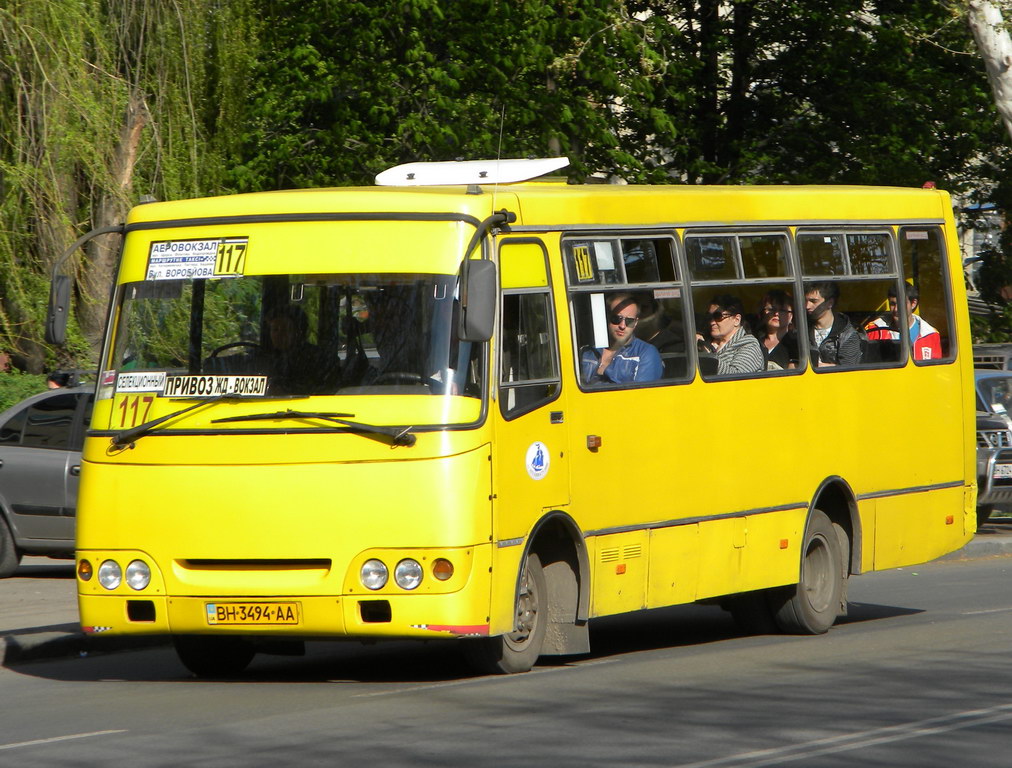 Одесская область, Богдан А09201 № BH 3494 AA