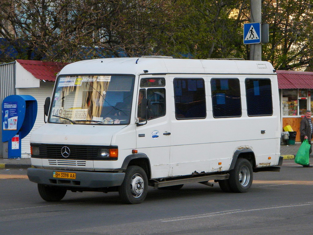 Одесская область, Mercedes-Benz T2 709D № BH 3398 AA