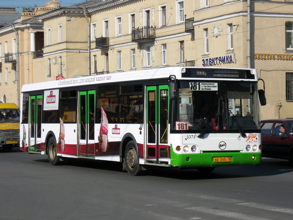 Санкт-Петербург, ЛиАЗ-5292.20 № 3378