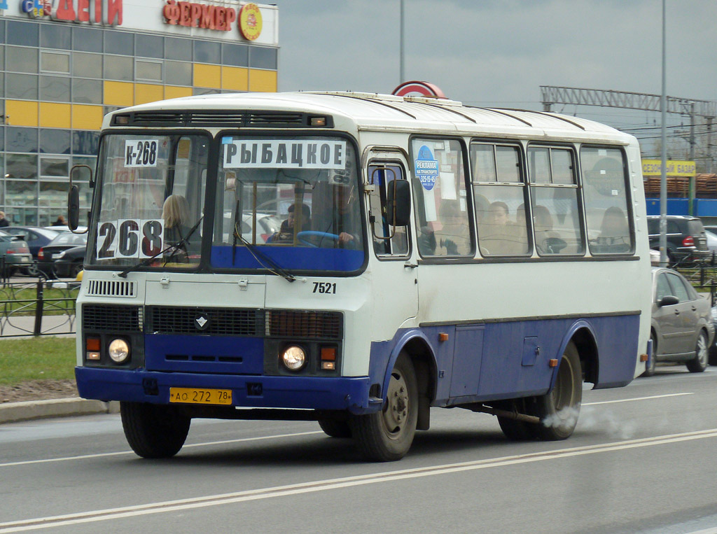 Санкт-Петербург, ПАЗ-32053 № 7521