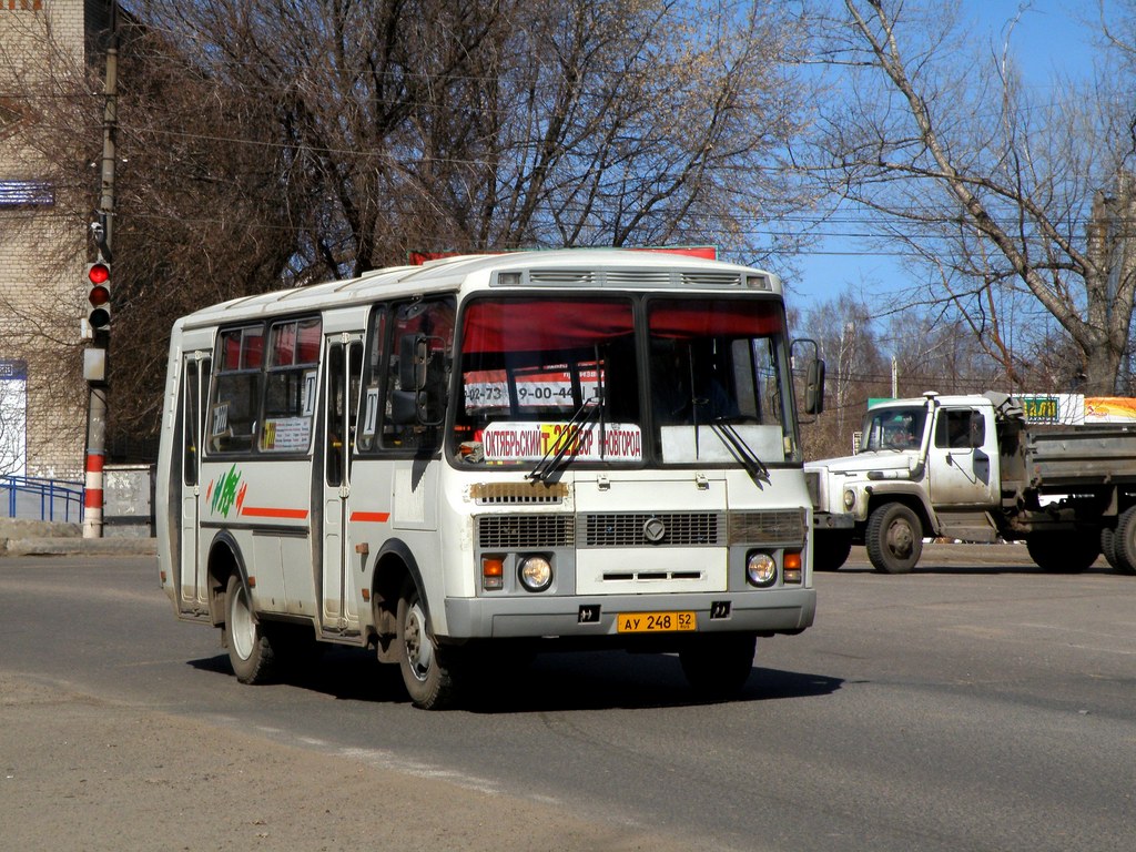 Нижегородская область, ПАЗ-32054 № АУ 248 52