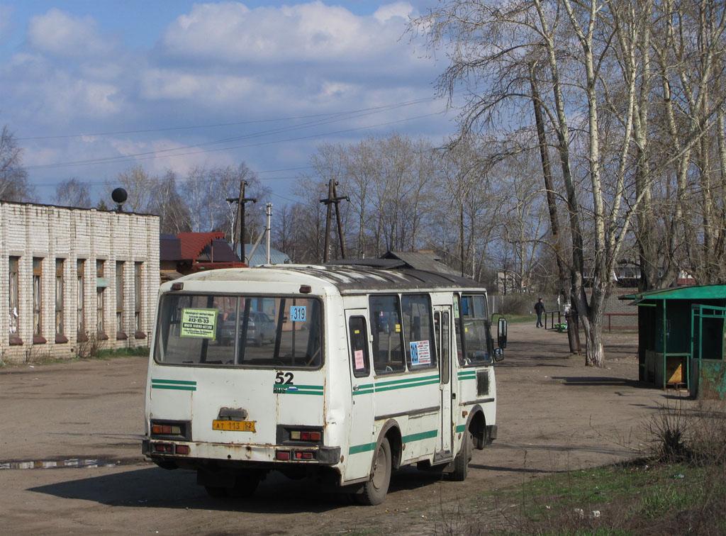 Нижегородская область, ПАЗ-3205-110 № АТ 113 52