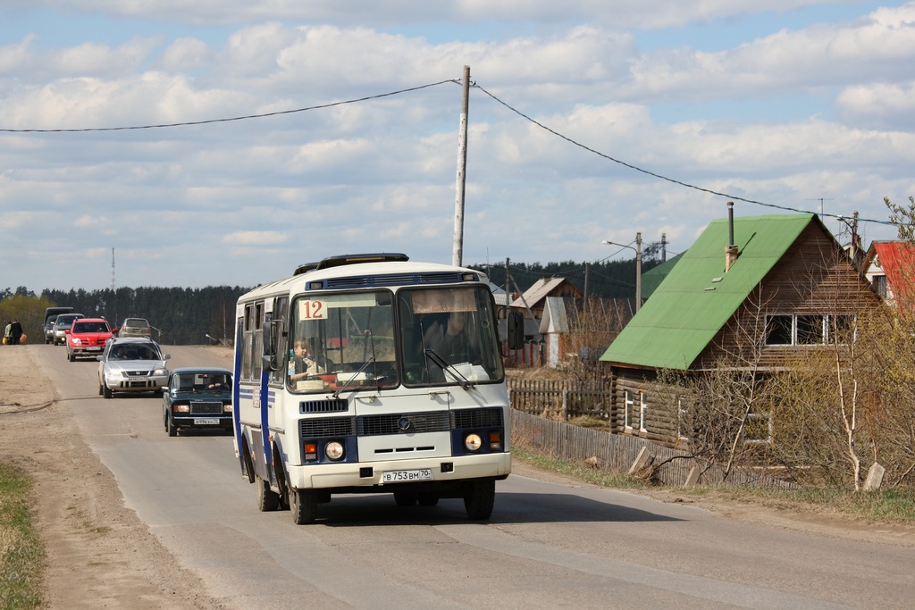 Томская область, ПАЗ-32051-110 № В 753 ВМ 70