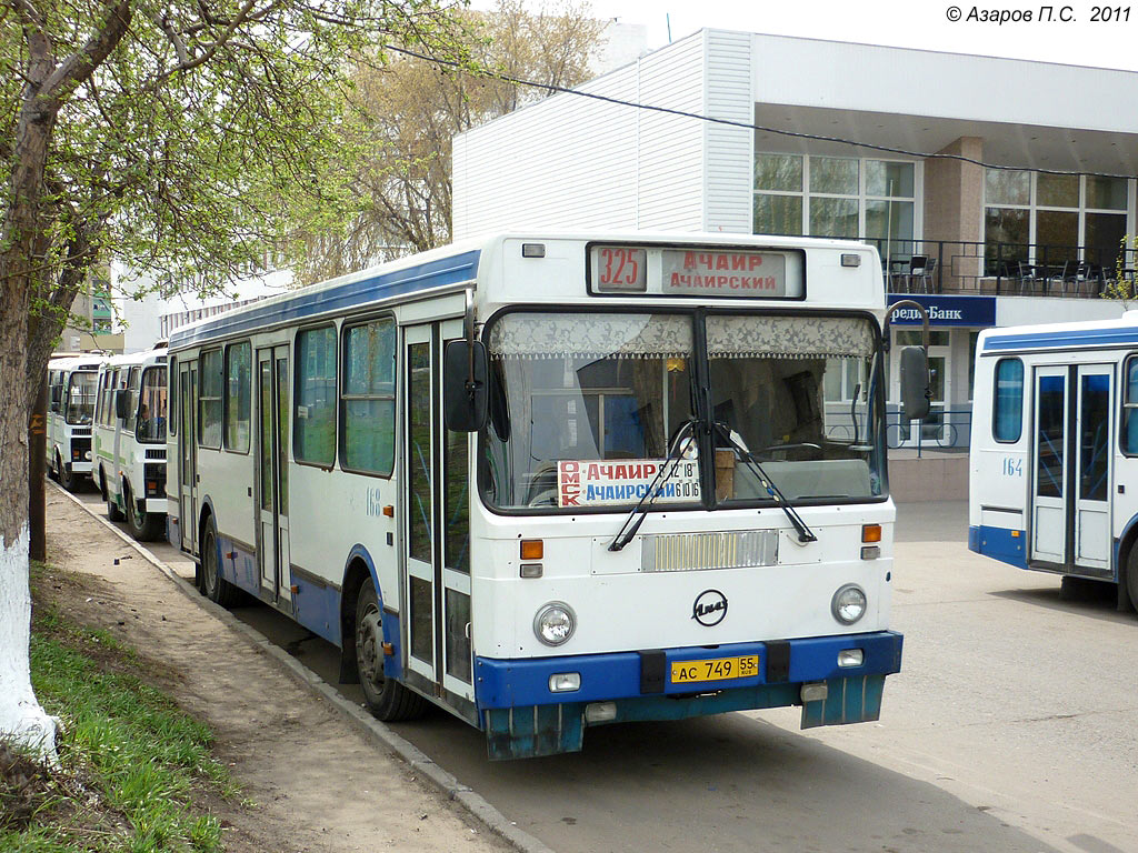 Omsk region, LiAZ-5256.35 Nr. 168