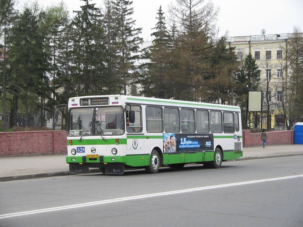 Омская область, ЛиАЗ-5256.45 № 528