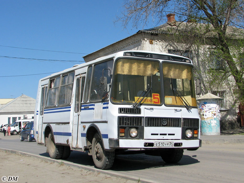 Волгоградская область, ПАЗ-32051-07 № 00207