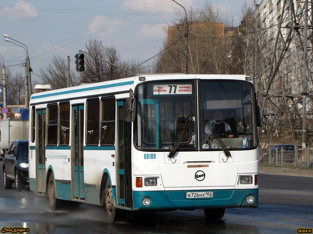 Нижегородская область, ЛиАЗ-5256.26 № 60109