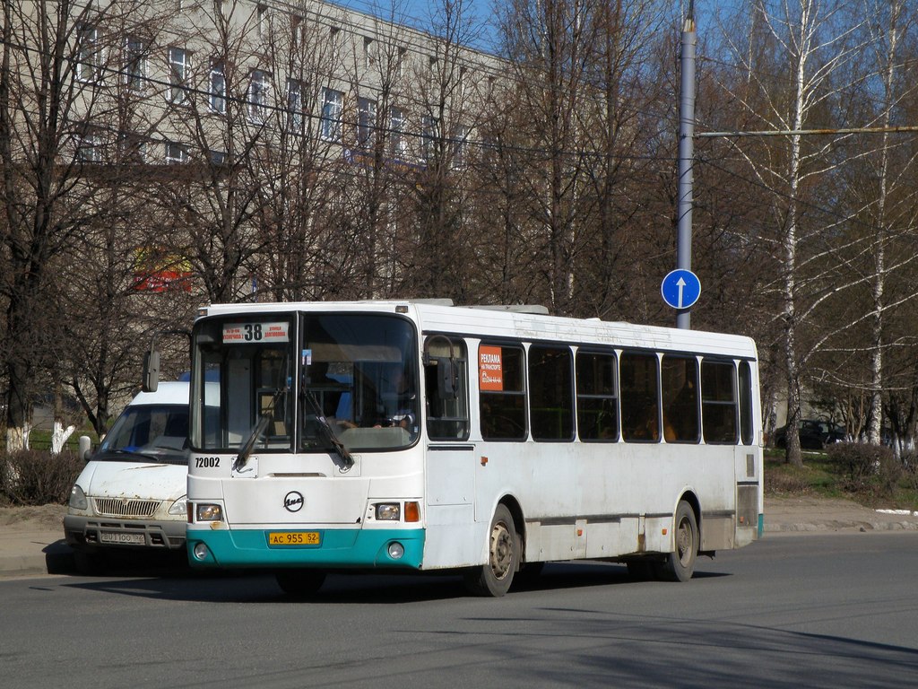 Нижегородская область, ЛиАЗ-5256.25 № 72002