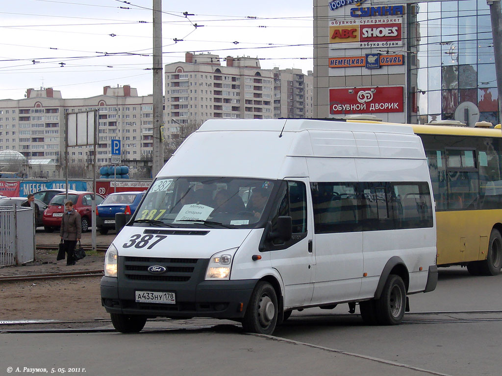 Санкт-Петербург, Нижегородец-222708  (Ford Transit) № А 433 НУ 178