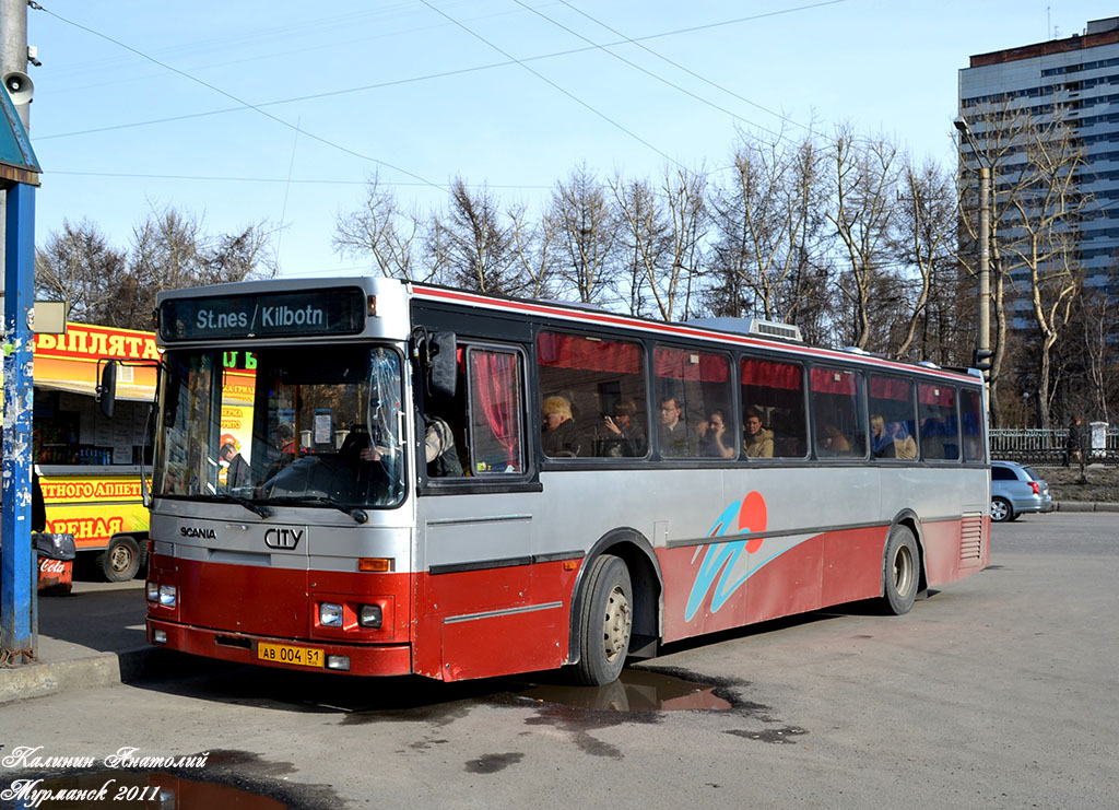 Мурманская область, Arna M86BF City № АВ 004 51