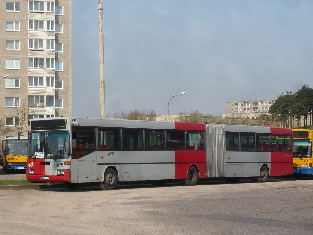 Литва, Mercedes-Benz O405G № 475