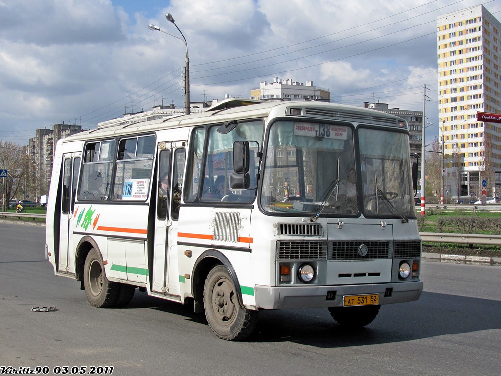 Nizhegorodskaya region, PAZ-32054 № АТ 531 52