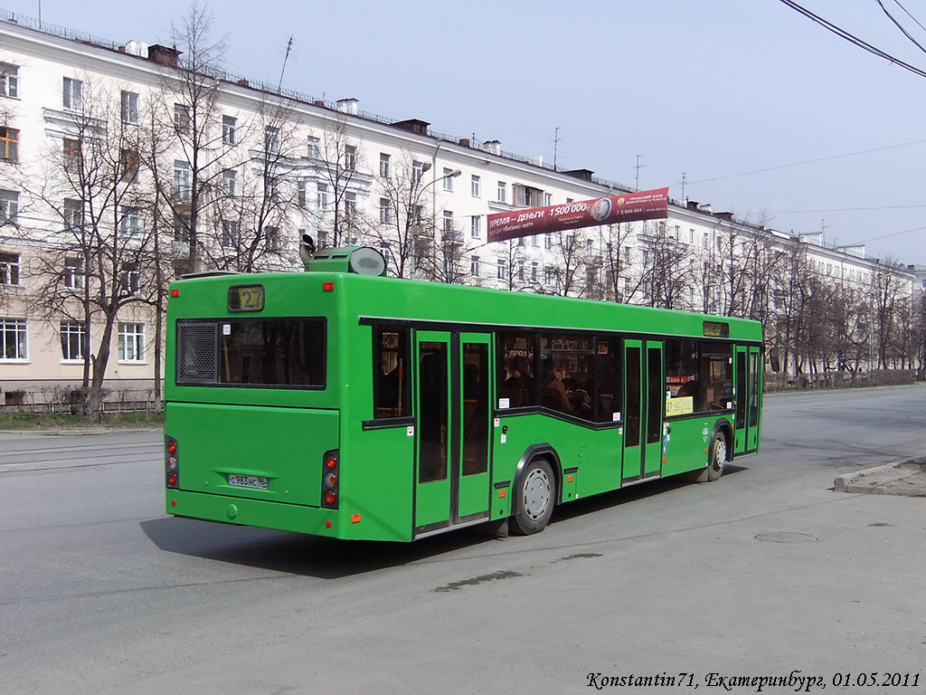 Свердловская область, МАЗ-103.476 № С 983 НС 96