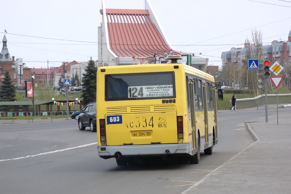 Омская область, ЛиАЗ-5256.45 № 603