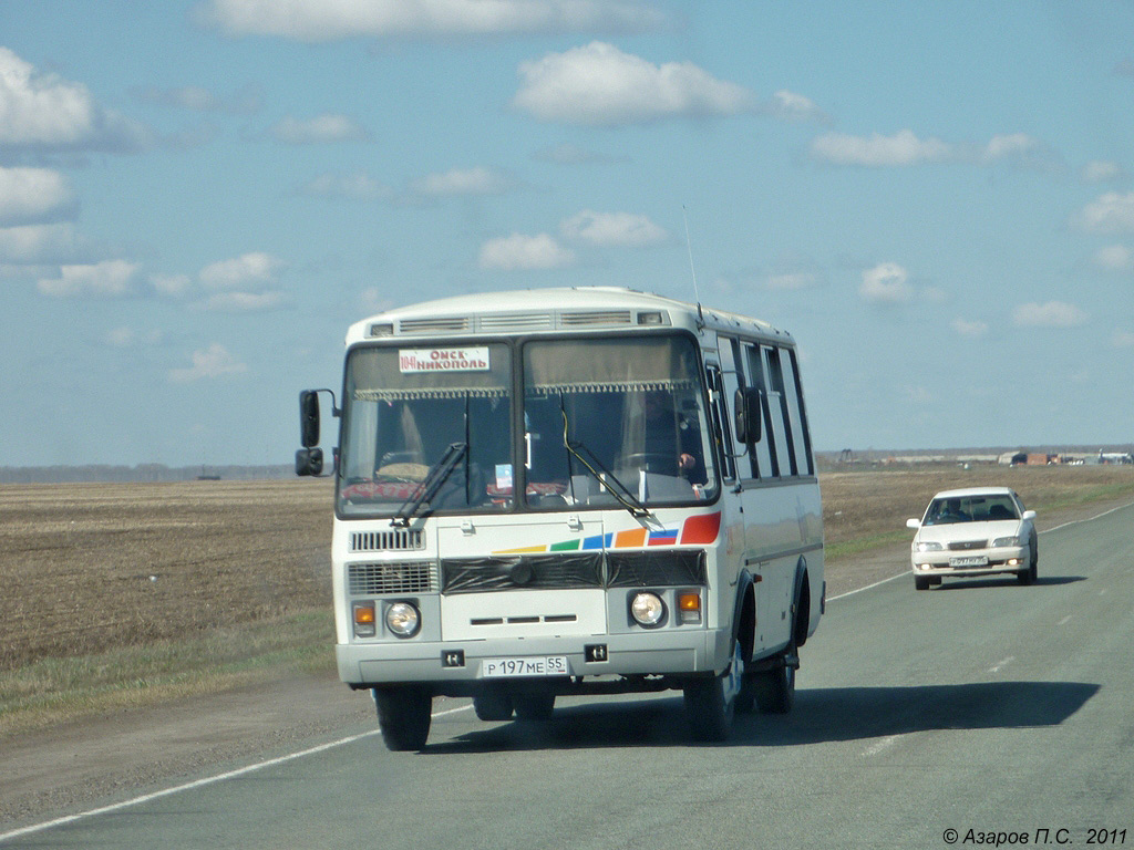 Омская область, ПАЗ-32053 № 229