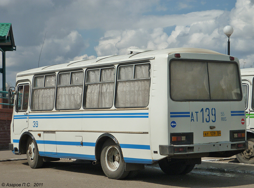 Omsk region, PAZ-3205-110 č. 39