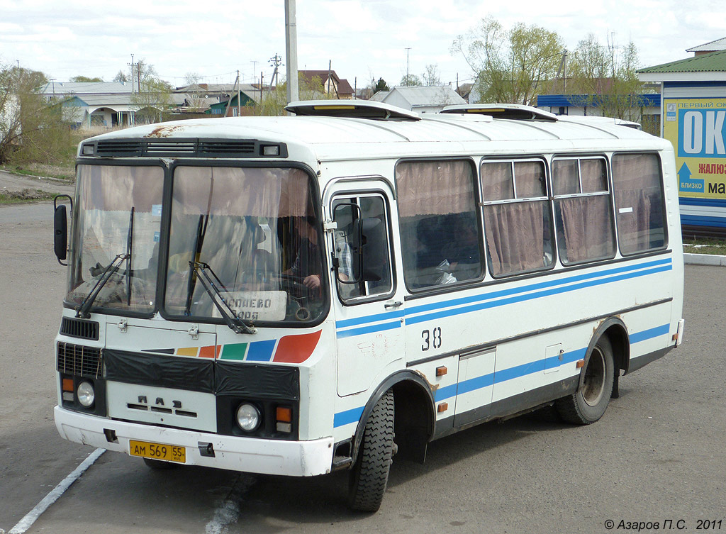 Omsk region, PAZ-32053 Nr. 38