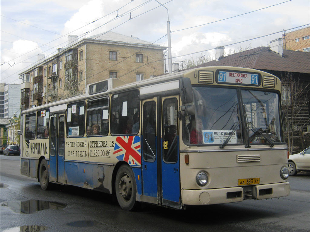 Красноярский край, Mercedes-Benz O305 № АА 383 24