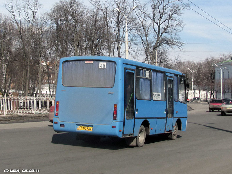 Полтавская область, ХАЗ-3250.02 № BI 1729 AA