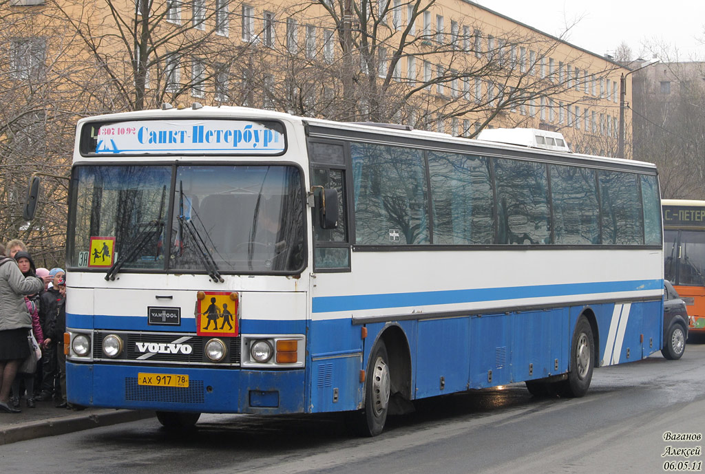 Санкт-Петербург, Van Hool T8 Alizée 260 № АХ 917 78