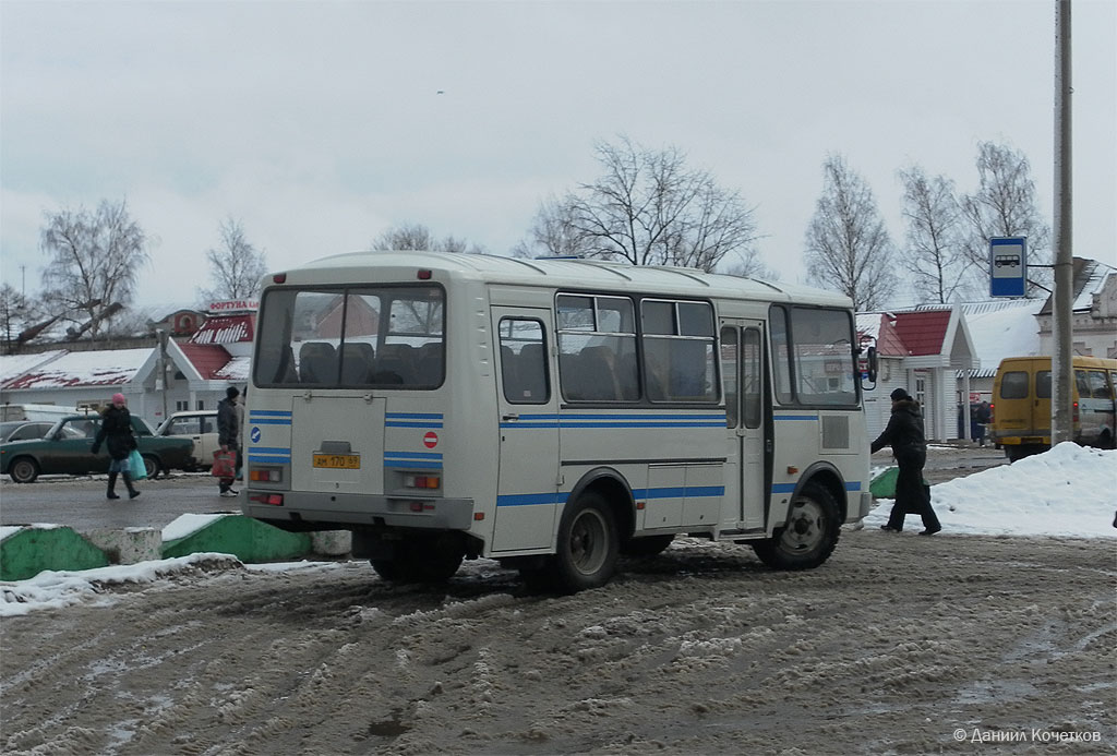 Тверская область, ПАЗ-32053 № АМ 170 69