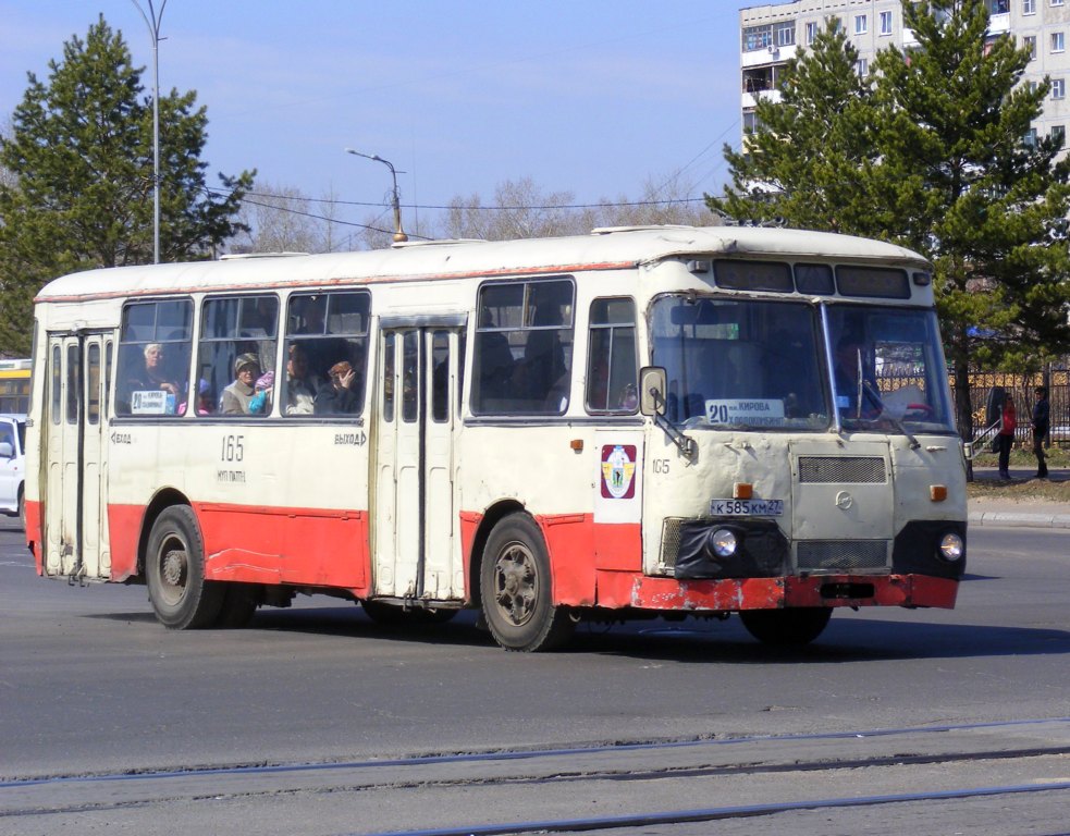 Habarovszki határterület, LiAZ-677M sz.: 165