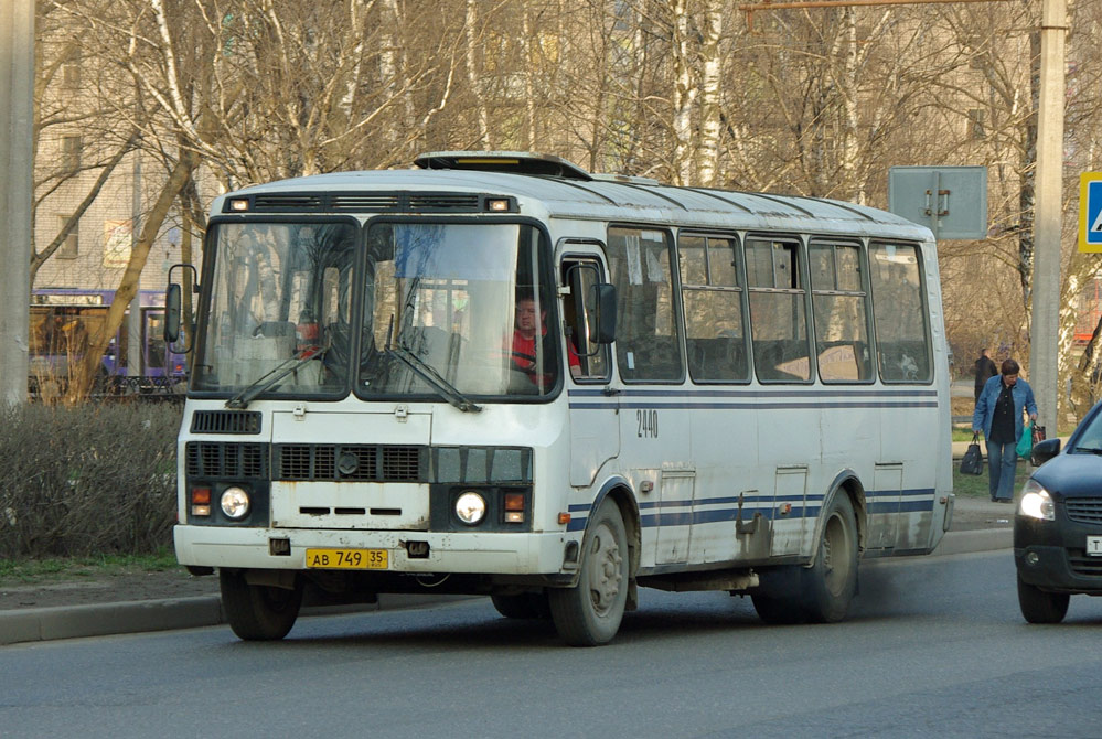 Вологодская область, ПАЗ-4234 № 2440