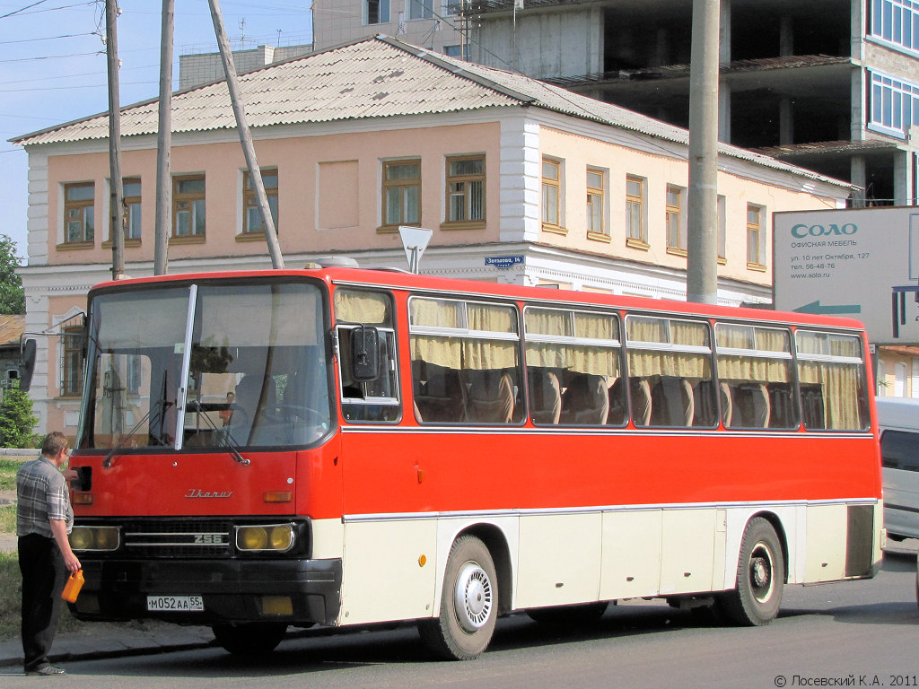 Омская область, Ikarus 256.74 № М 052 АА 55