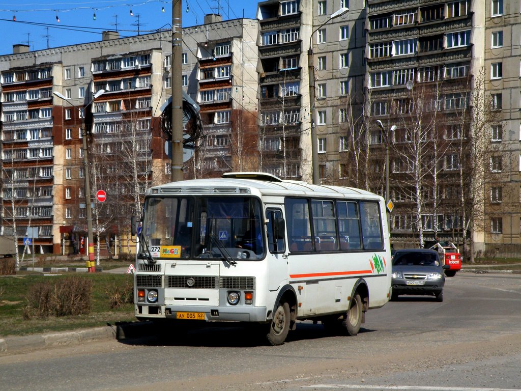 Нижегородская область, ПАЗ-32054 № АУ 005 52