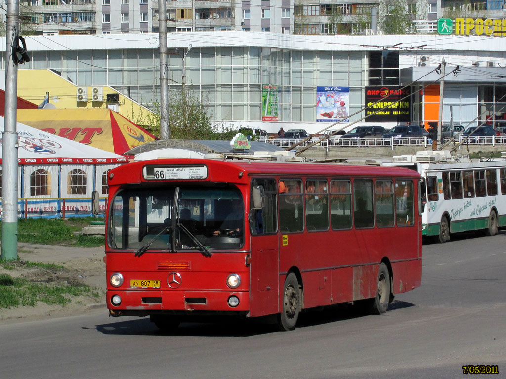 Пензенская область, Mercedes-Benz O305 № АУ 807 58