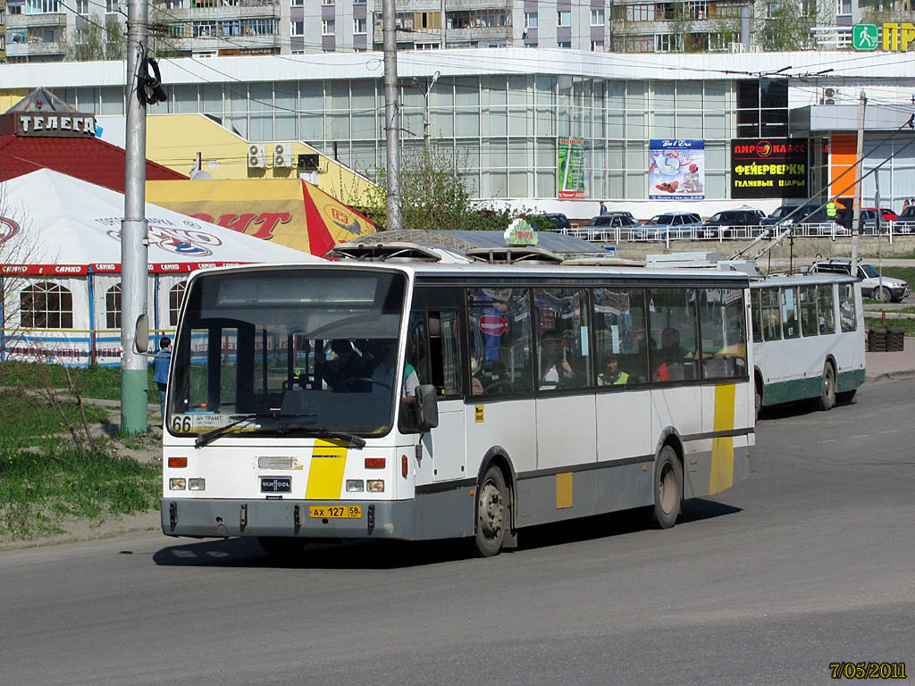 Пензенская область, Van Hool A600 № АХ 127 58