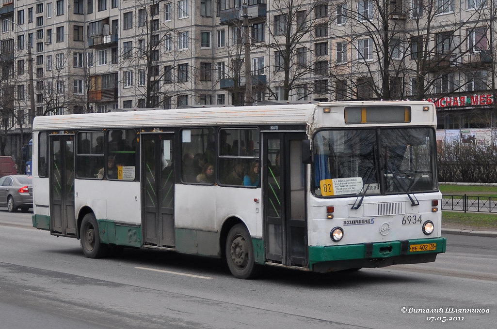 Санкт-Петербург, ЛиАЗ-5256.25 № 6934