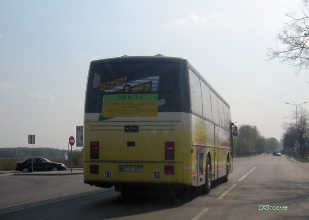 Литва, Van Hool T815 Alicron № BCG 657