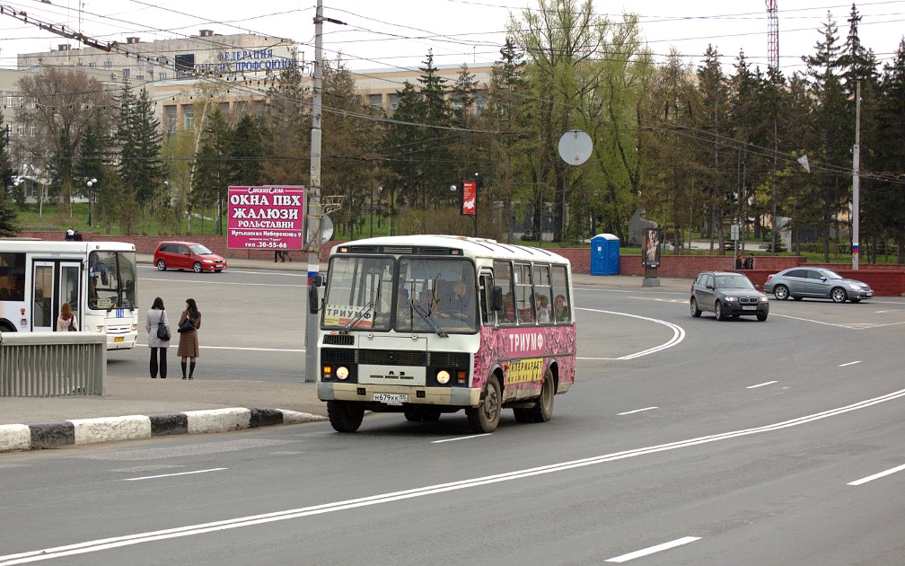 Омская область, ПАЗ-32054-07 № Н 679 КК 55