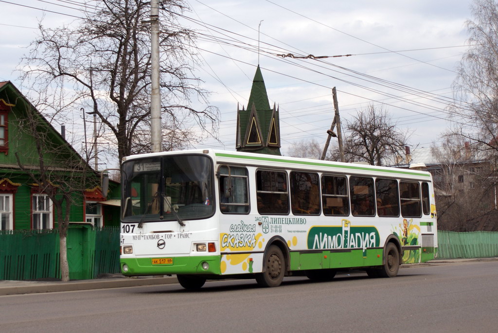 Тамбовская область, ЛиАЗ-5256.36 № 107