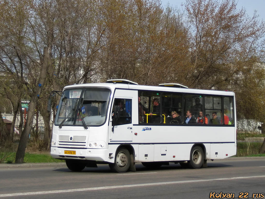 Алтайский край, ПАЗ-320402-03 № АС 416 22