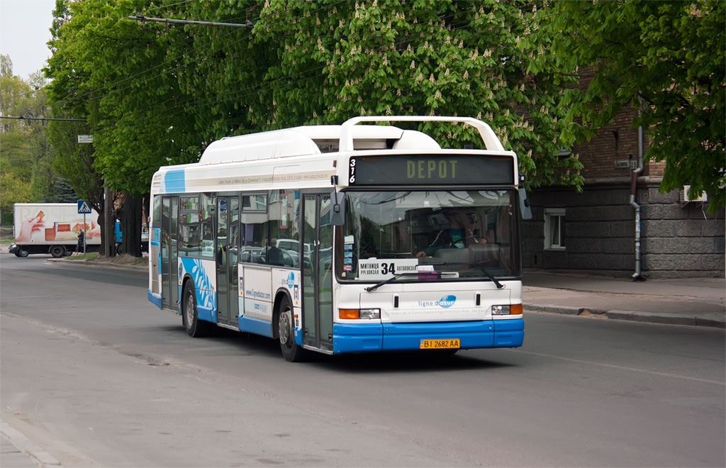 Cherkassy region, Heuliez GX217 GNV # BI 2682 AA