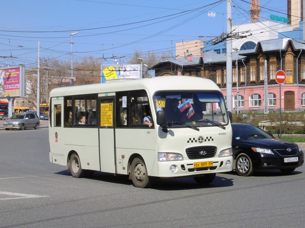 Свердловская область, Hyundai County SWB C08 (РЗГА) № ЕК 889 66