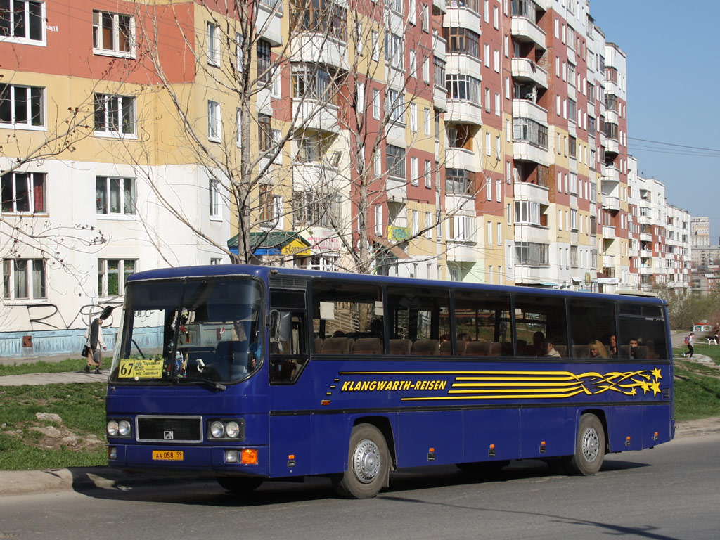 Пермский край, MAN 893 ÜL292 № АА 058 59