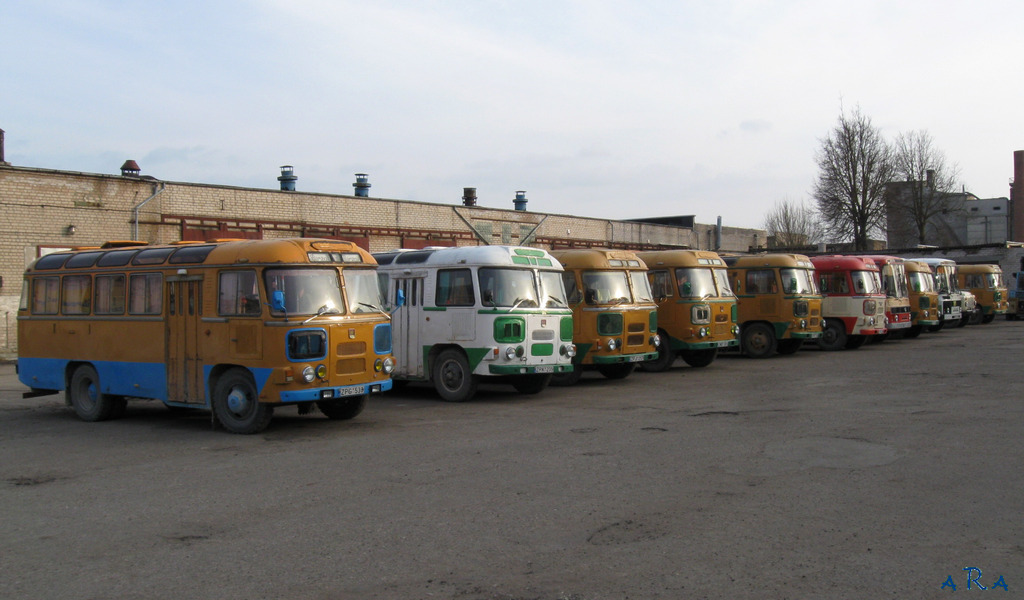 Lithuania — Bus depots