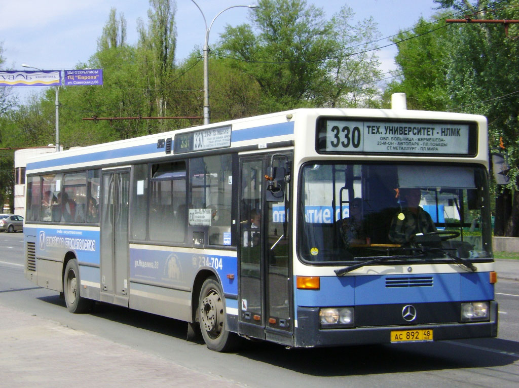 Липецкая область, Mercedes-Benz O405N № АС 892 48