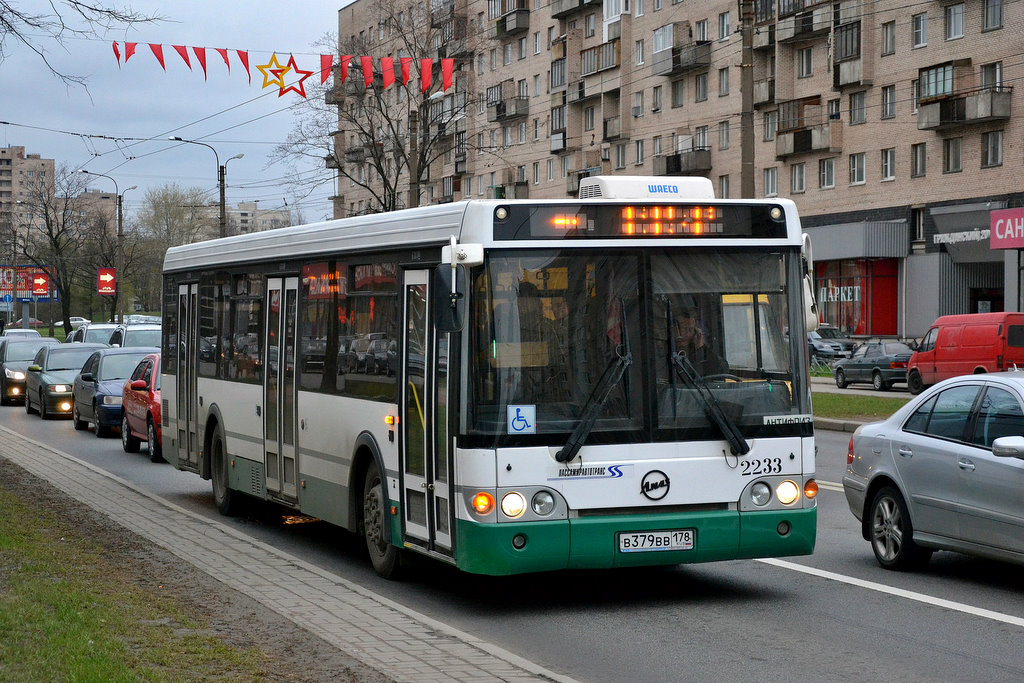 Sankt Petersburg, LiAZ-5292.20 Nr 2233