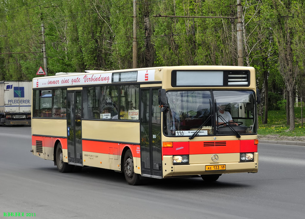 Lipetsk region, Mercedes-Benz O405 Nr. АЕ 133 48