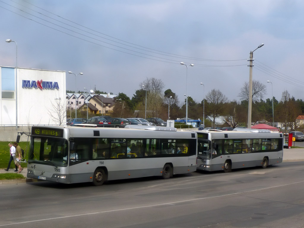 Литва, Volvo 7700 № 792