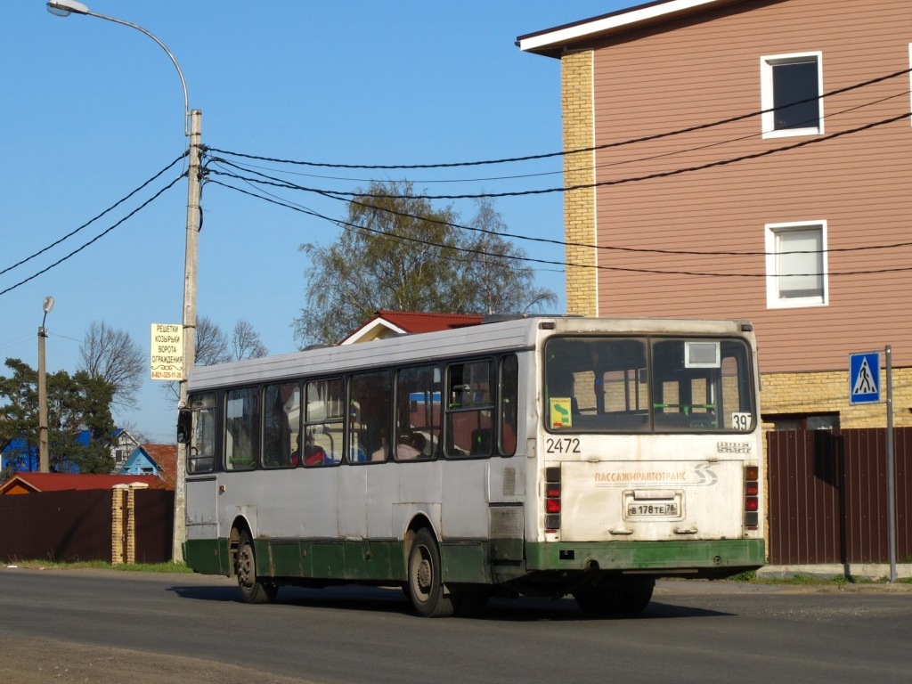 Санкт-Петербург, ЛиАЗ-5256.25 № 2472